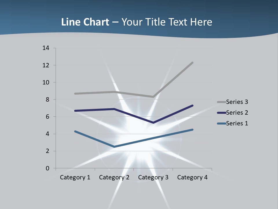 Shiny Glowing Blast PowerPoint Template