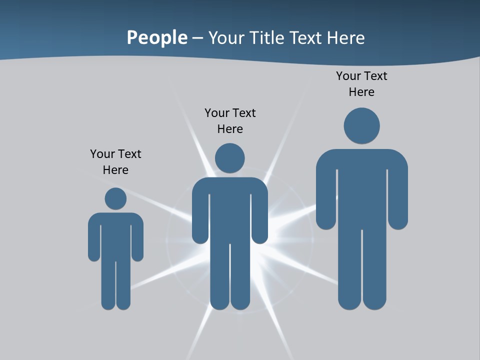 Shiny Glowing Blast PowerPoint Template