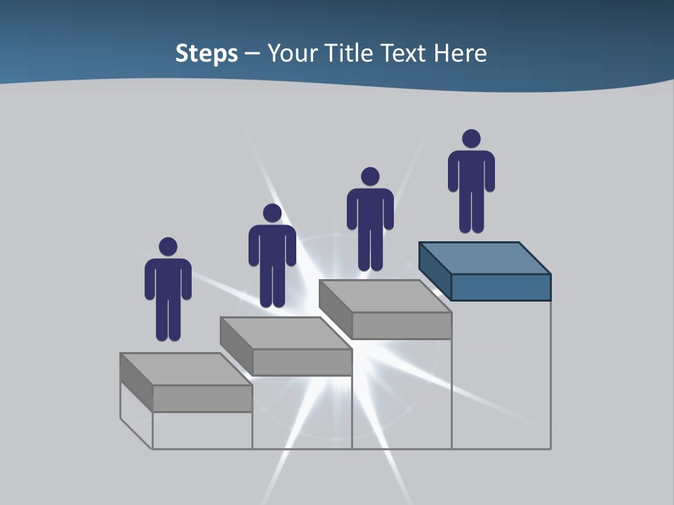 Shiny Glowing Blast PowerPoint Template