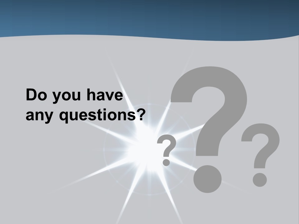 Shiny Glowing Blast PowerPoint Template