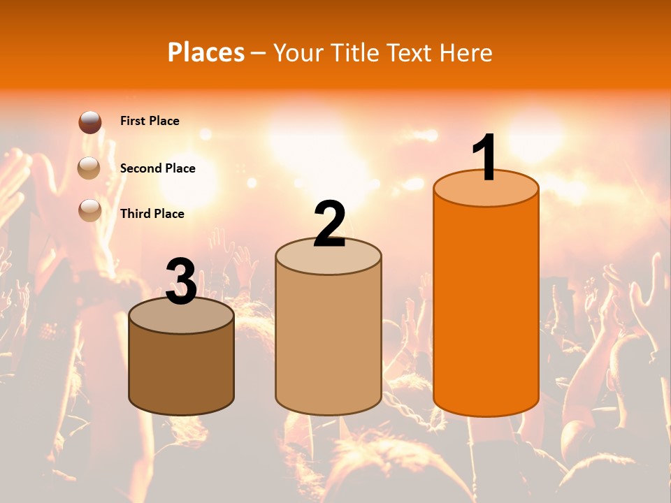 Discotheque Celebration Sound PowerPoint Template