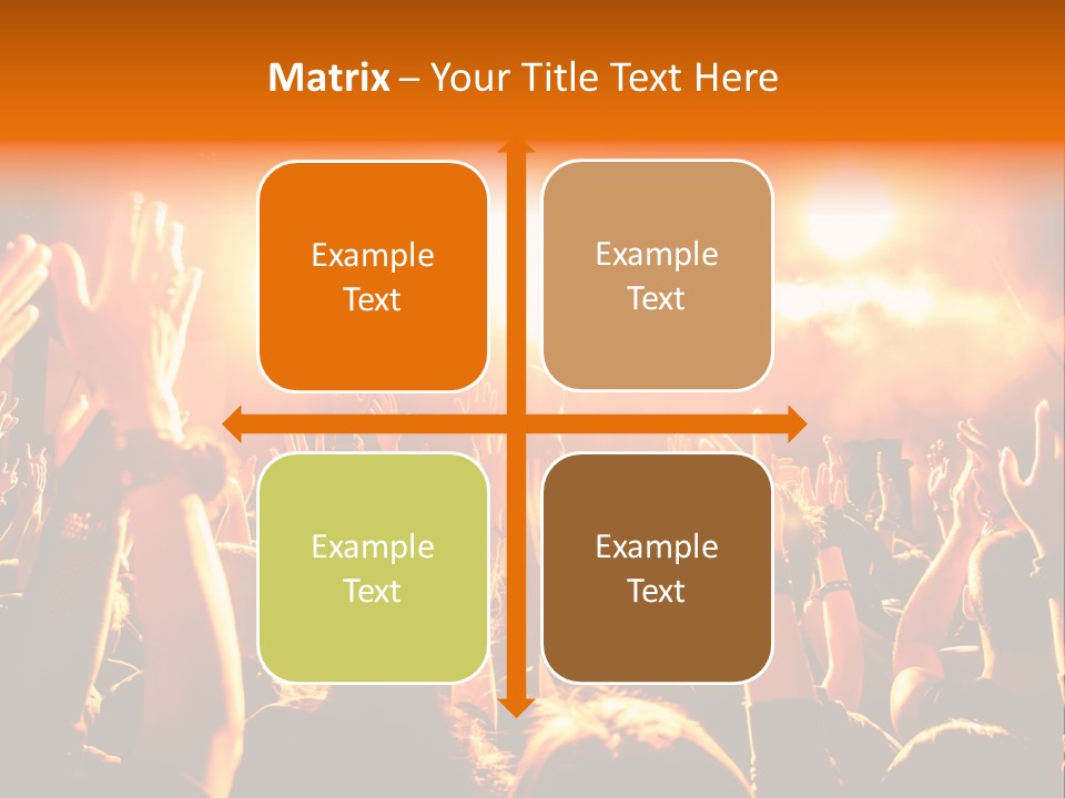 Discotheque Celebration Sound PowerPoint Template