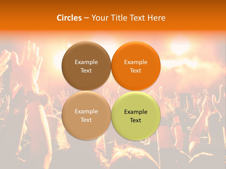Discotheque Celebration Sound PowerPoint Template