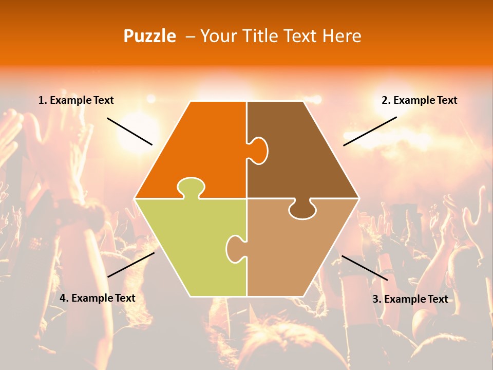 Discotheque Celebration Sound PowerPoint Template