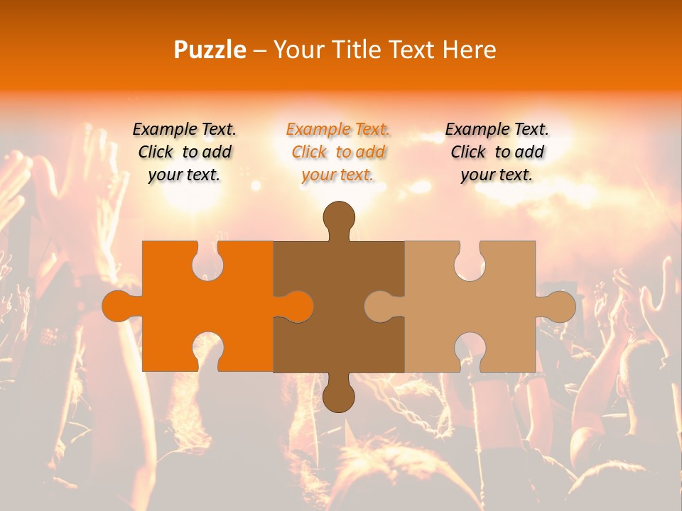 Discotheque Celebration Sound PowerPoint Template