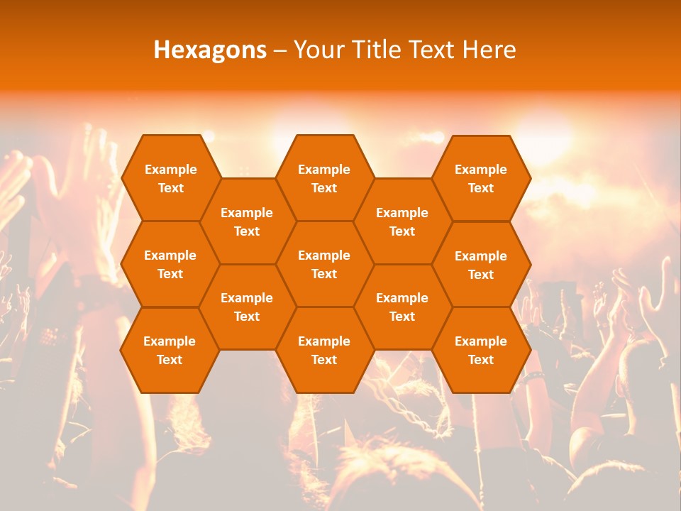 Discotheque Celebration Sound PowerPoint Template