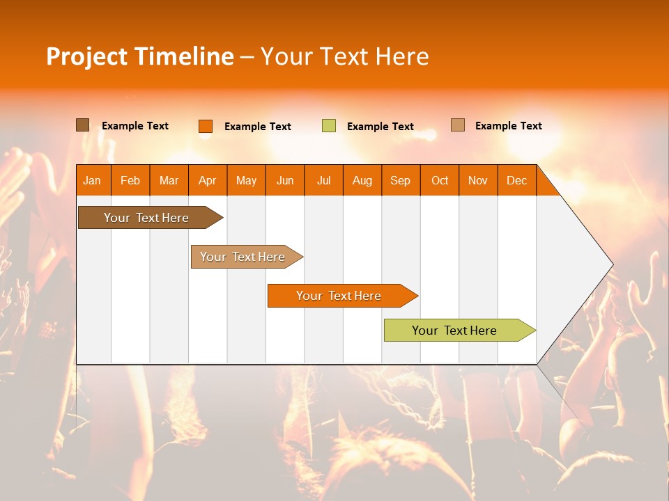 Discotheque Celebration Sound PowerPoint Template