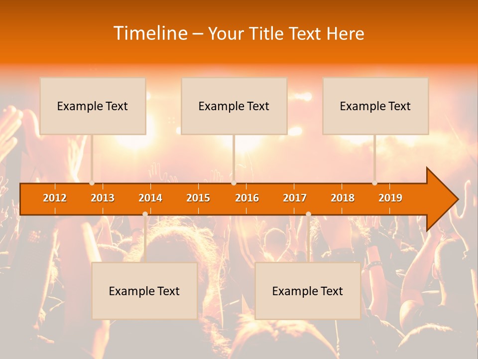 Discotheque Celebration Sound PowerPoint Template