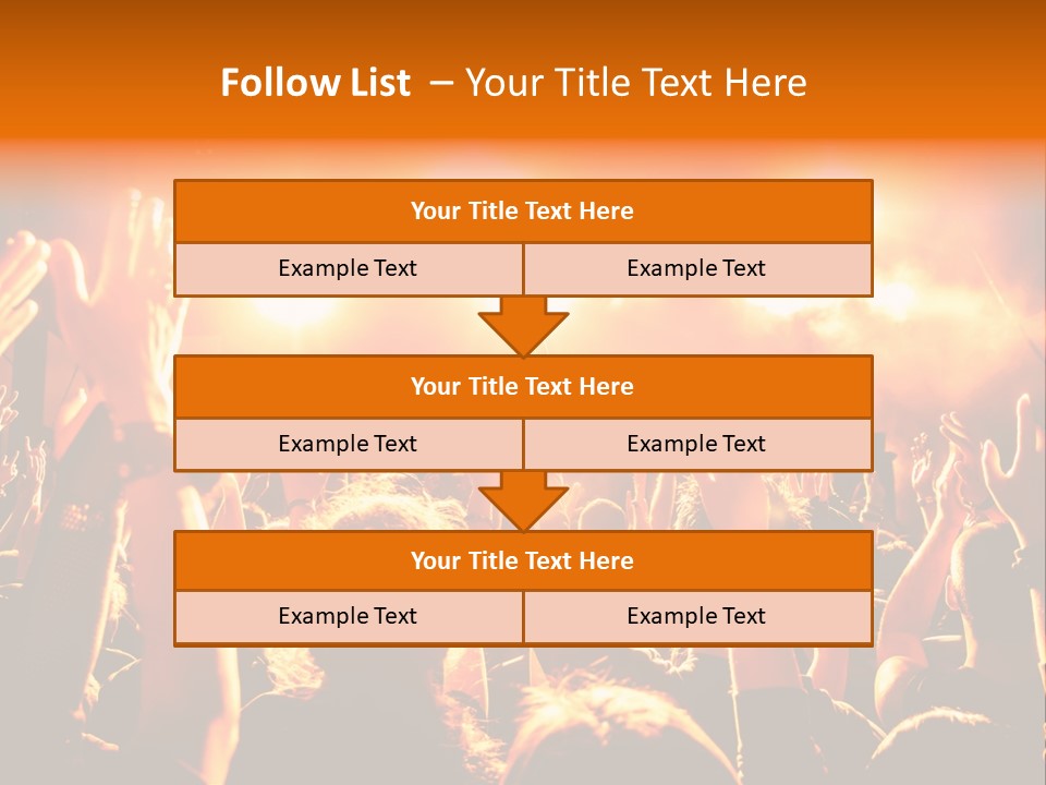 Discotheque Celebration Sound PowerPoint Template