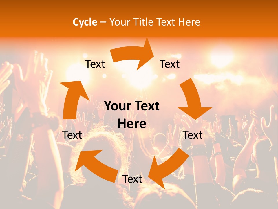 Discotheque Celebration Sound PowerPoint Template