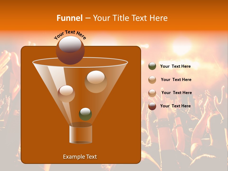 Discotheque Celebration Sound PowerPoint Template