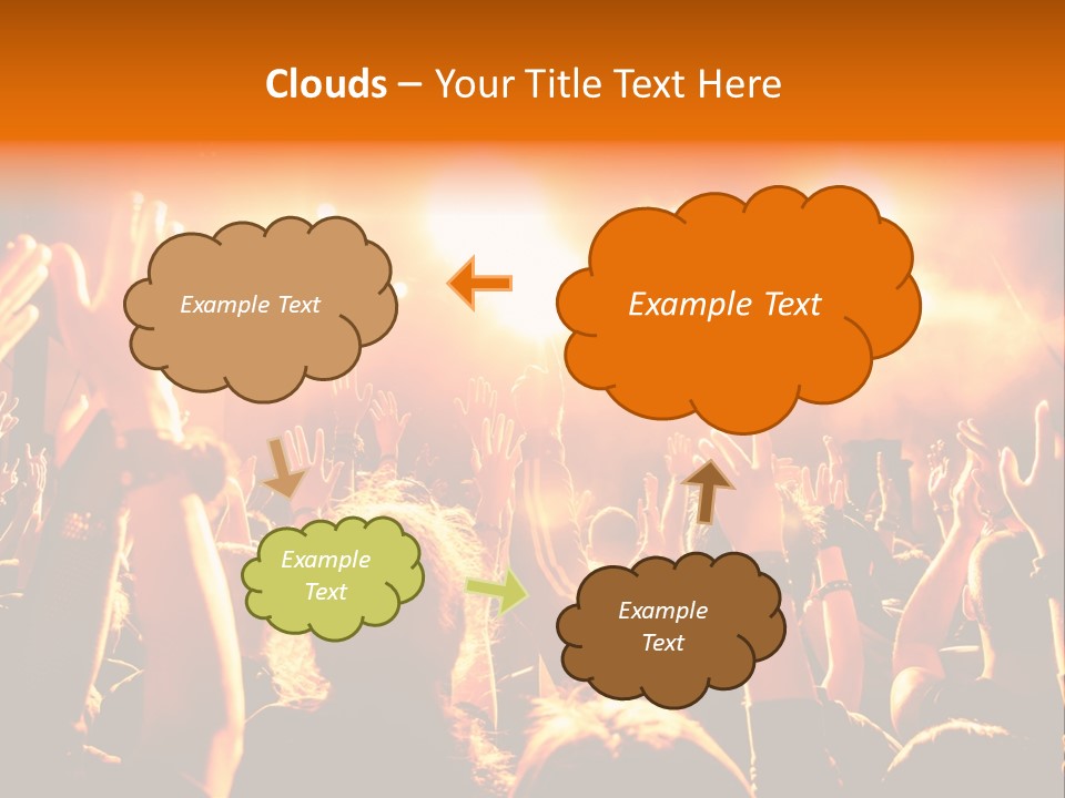 Discotheque Celebration Sound PowerPoint Template