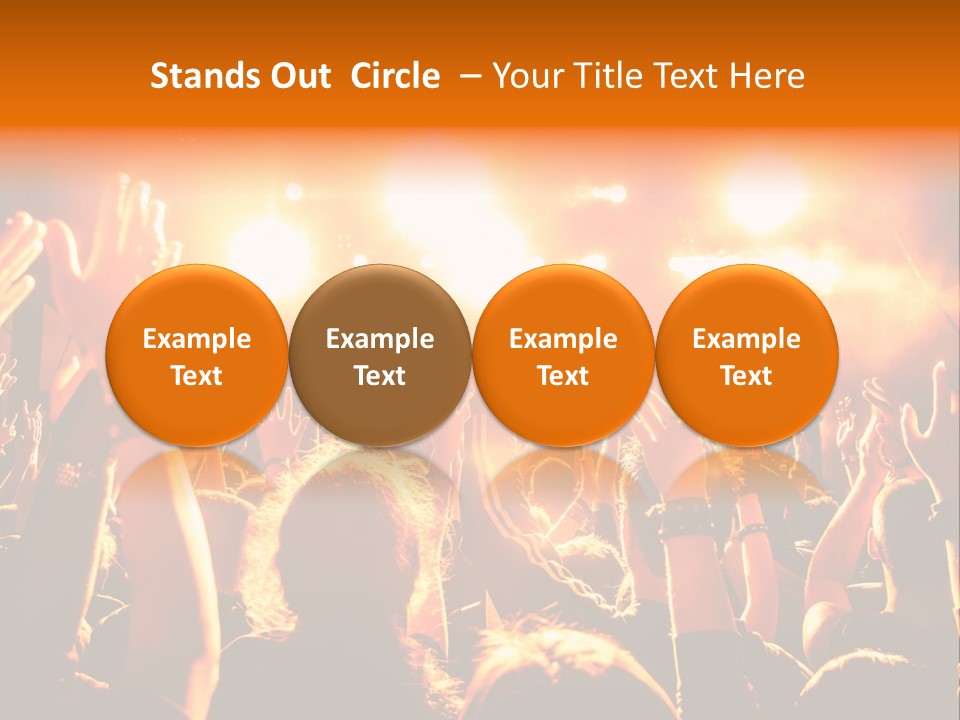 Discotheque Celebration Sound PowerPoint Template