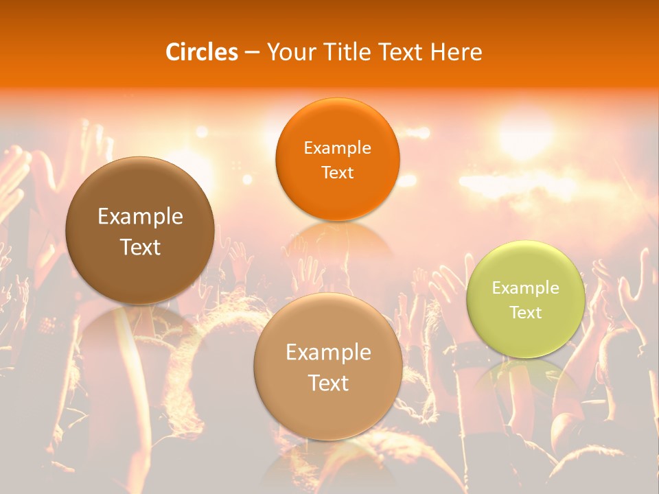 Discotheque Celebration Sound PowerPoint Template