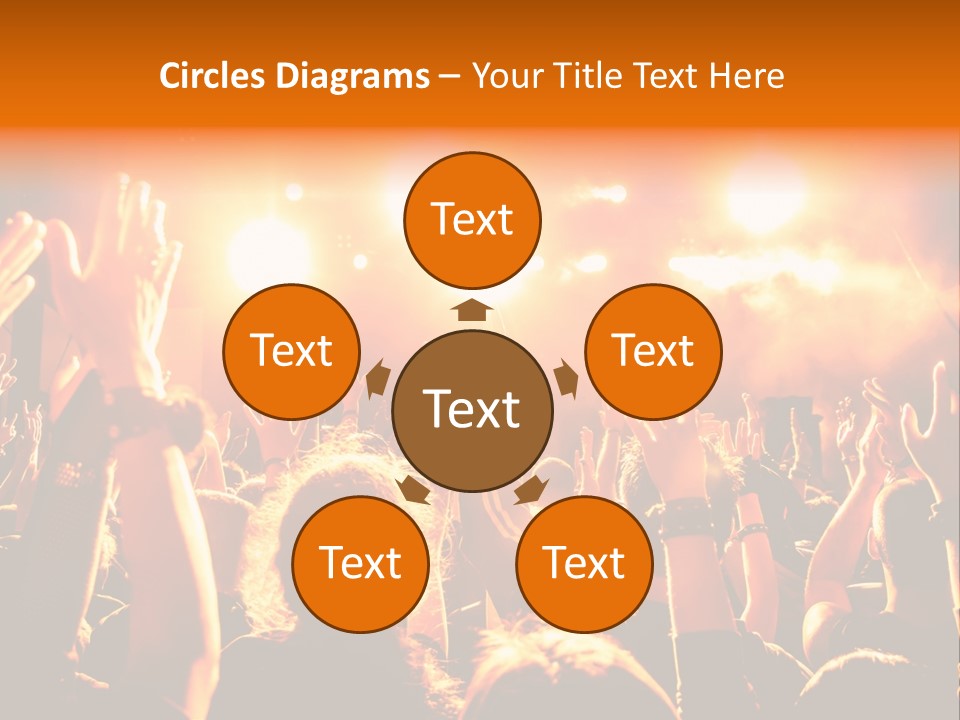 Discotheque Celebration Sound PowerPoint Template