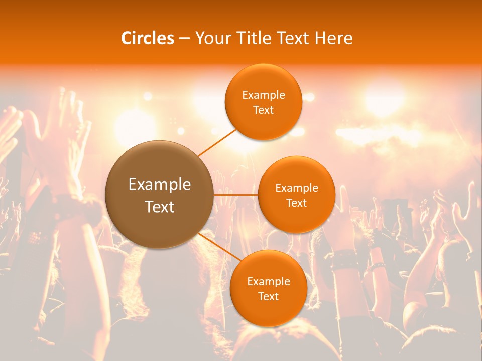 Discotheque Celebration Sound PowerPoint Template