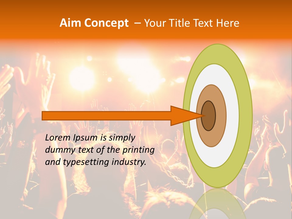 Discotheque Celebration Sound PowerPoint Template