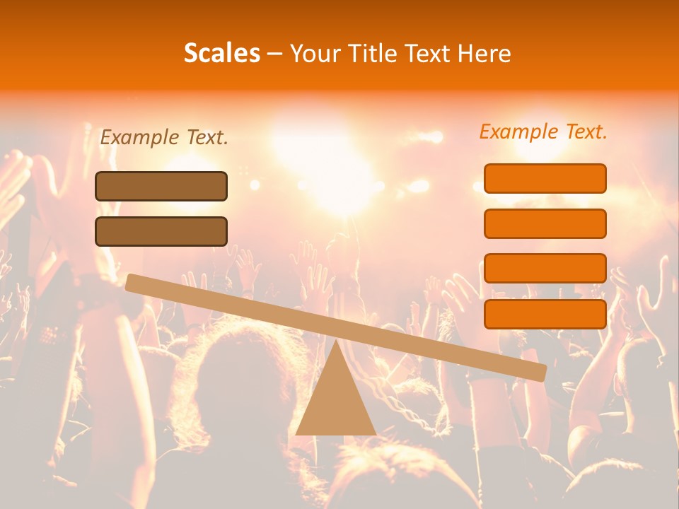 Discotheque Celebration Sound PowerPoint Template