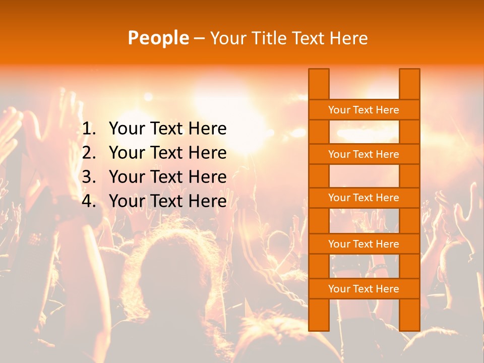 Discotheque Celebration Sound PowerPoint Template