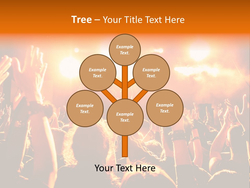 Discotheque Celebration Sound PowerPoint Template