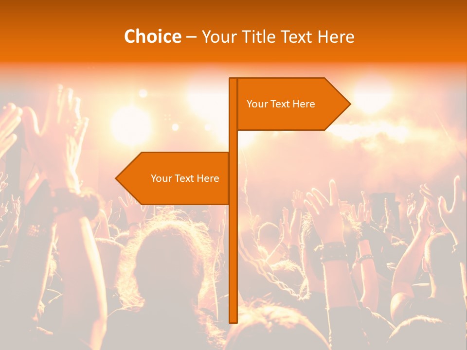 Discotheque Celebration Sound PowerPoint Template