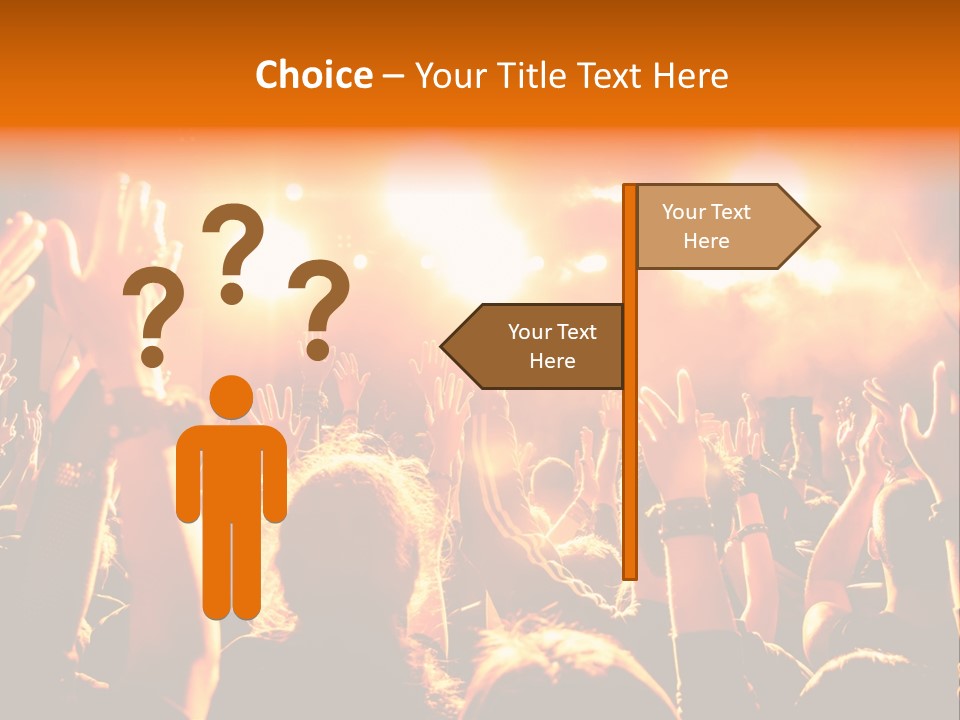 Discotheque Celebration Sound PowerPoint Template