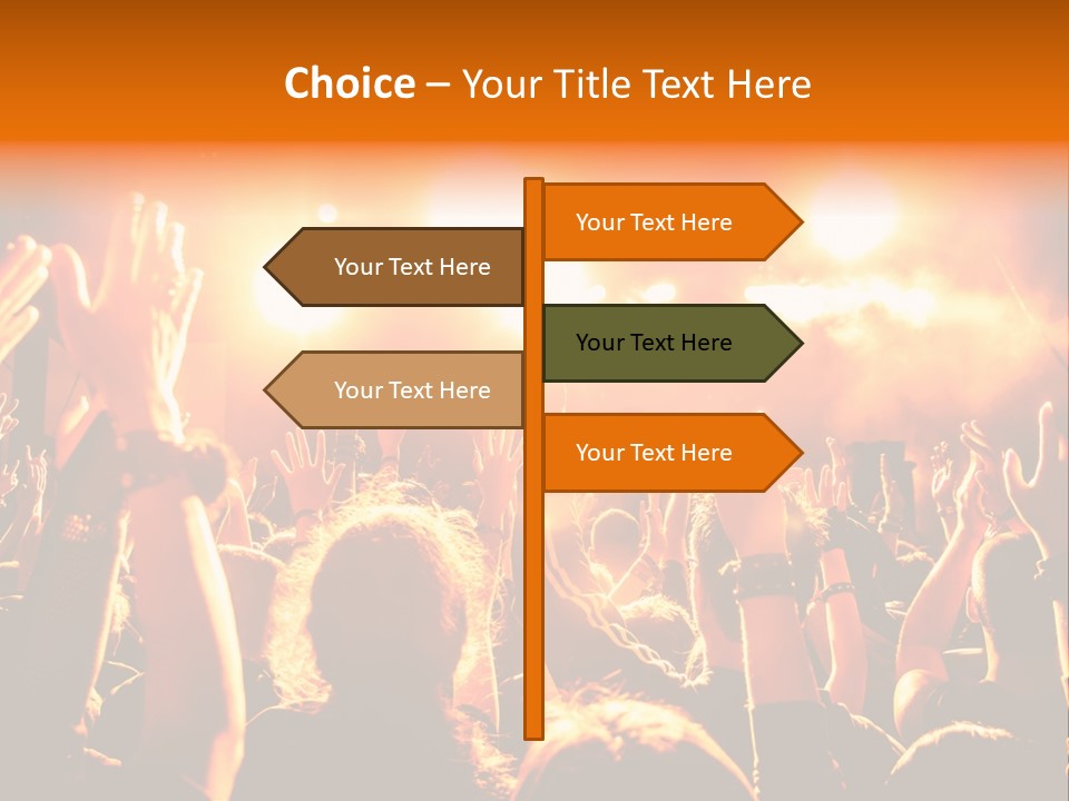 Discotheque Celebration Sound PowerPoint Template