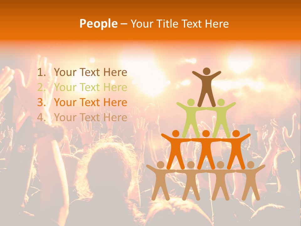 Discotheque Celebration Sound PowerPoint Template