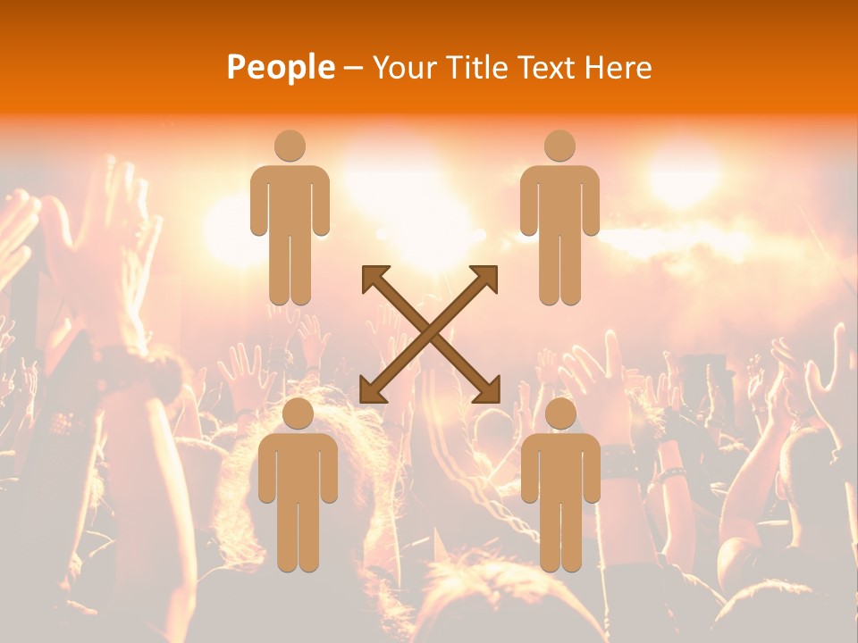 Discotheque Celebration Sound PowerPoint Template