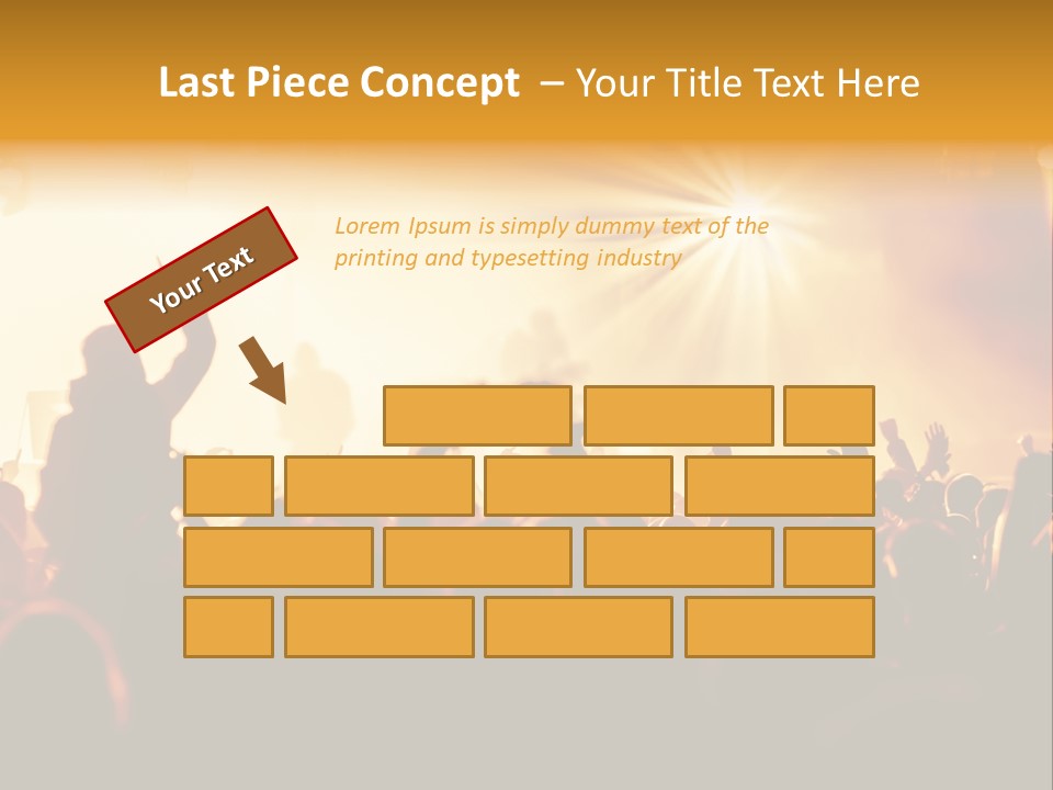 Fan Discotheque People PowerPoint Template