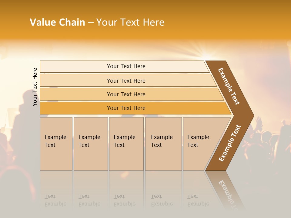 Fan Discotheque People PowerPoint Template