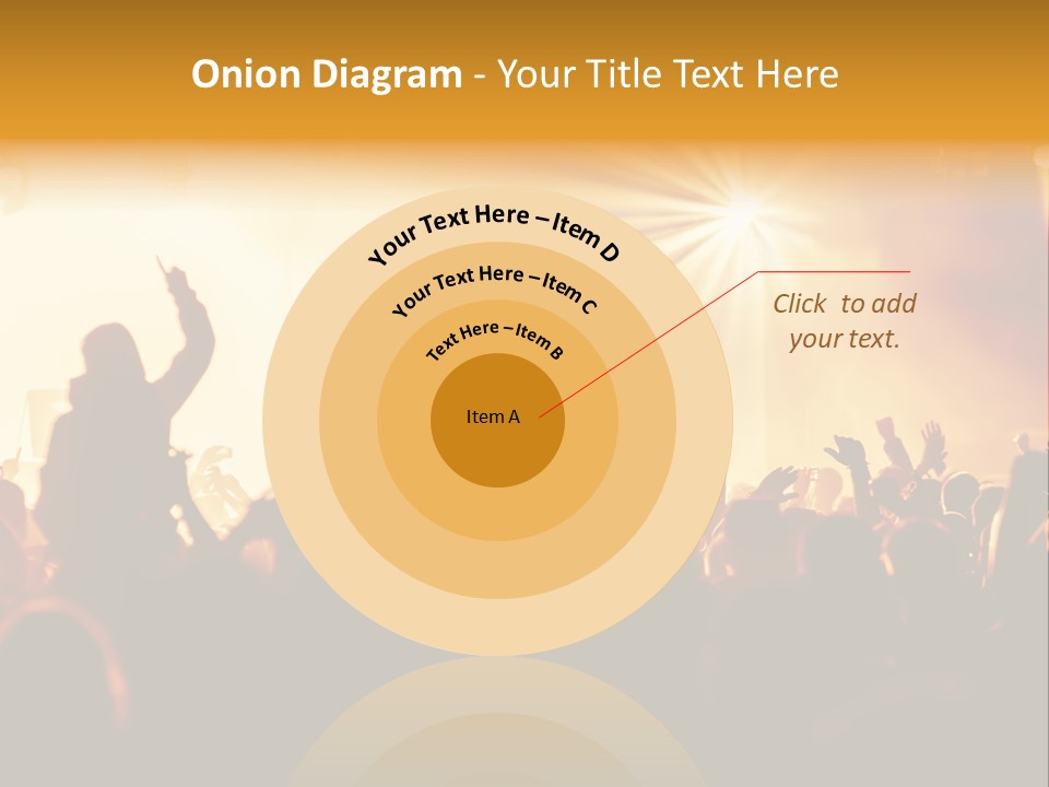 Fan Discotheque People PowerPoint Template