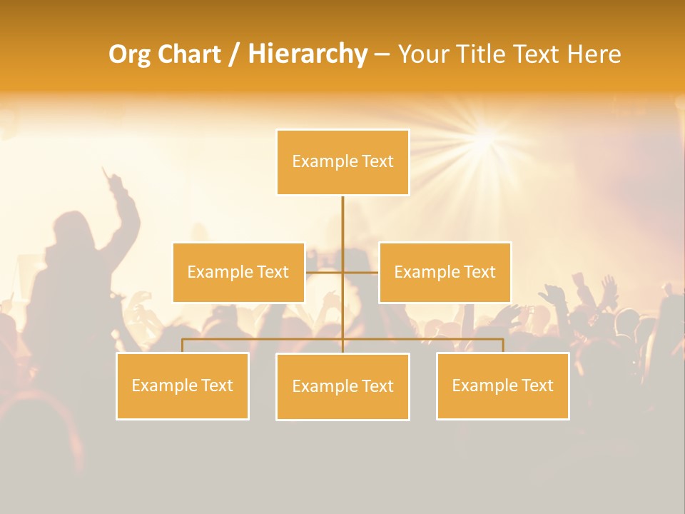 Fan Discotheque People PowerPoint Template