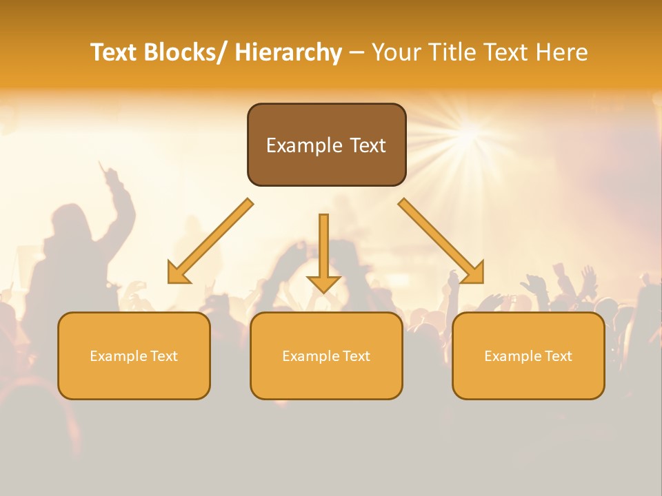 Fan Discotheque People PowerPoint Template