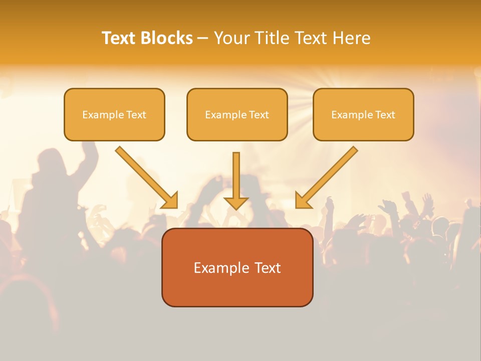 Fan Discotheque People PowerPoint Template