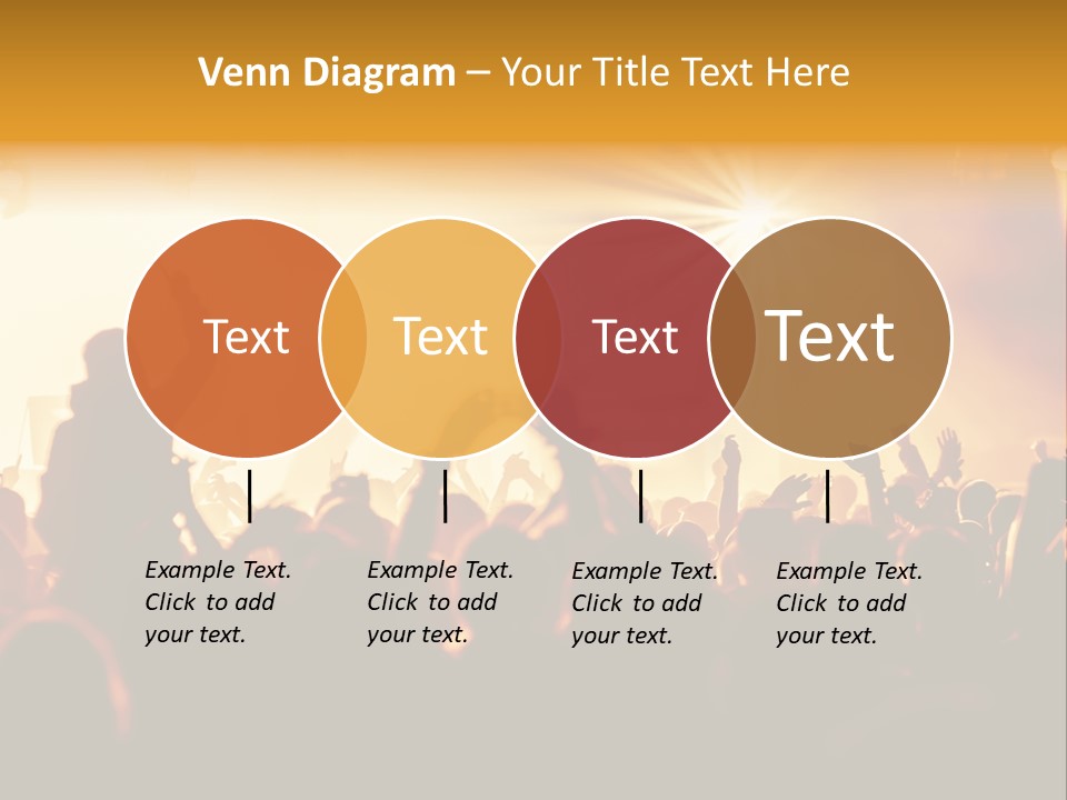 Fan Discotheque People PowerPoint Template