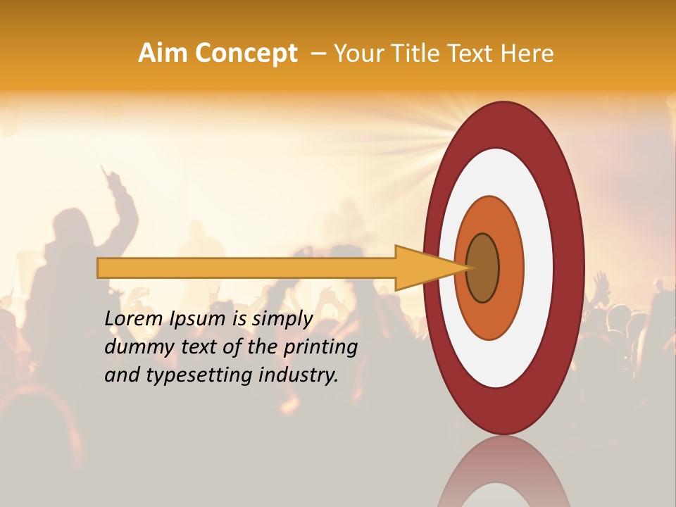 Fan Discotheque People PowerPoint Template