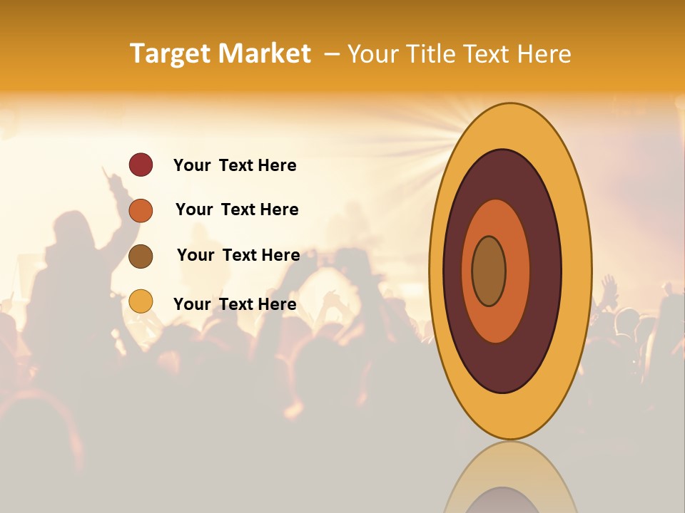 Fan Discotheque People PowerPoint Template