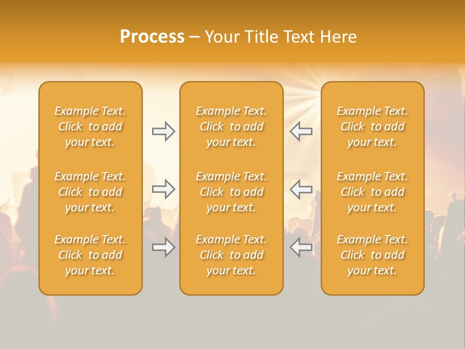 Fan Discotheque People PowerPoint Template