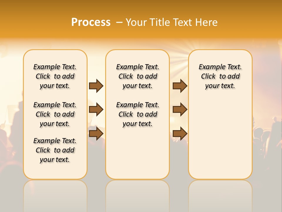 Fan Discotheque People PowerPoint Template