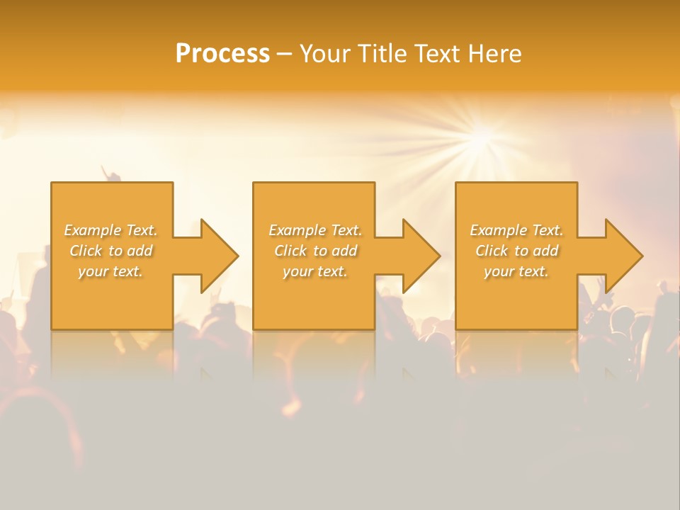 Fan Discotheque People PowerPoint Template