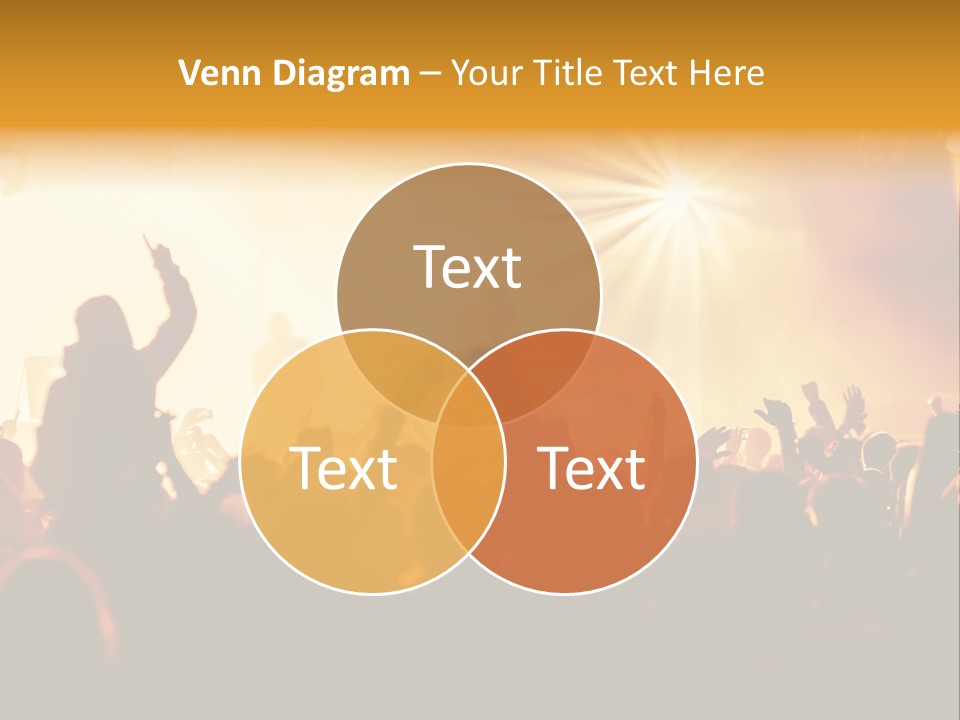 Fan Discotheque People PowerPoint Template