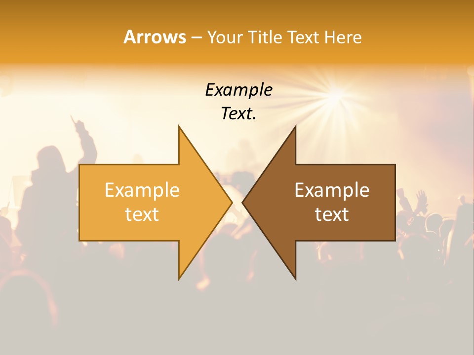 Fan Discotheque People PowerPoint Template