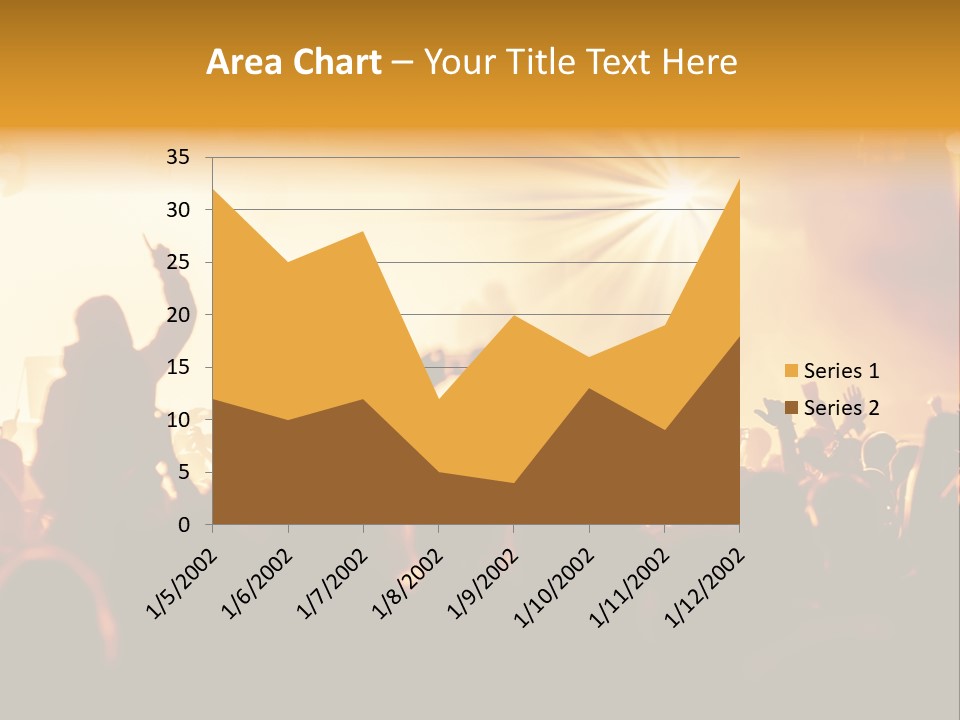 Fan Discotheque People PowerPoint Template