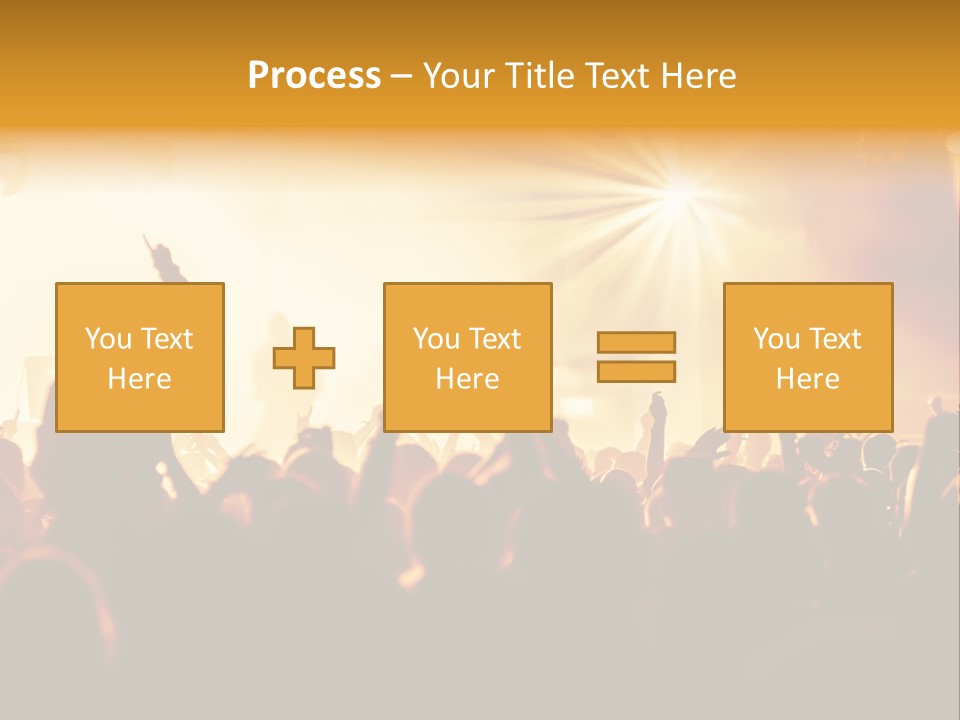 Fan Discotheque People PowerPoint Template