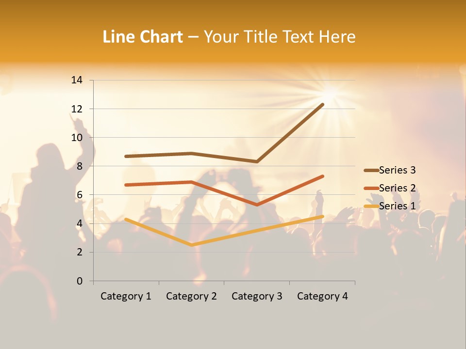 Fan Discotheque People PowerPoint Template