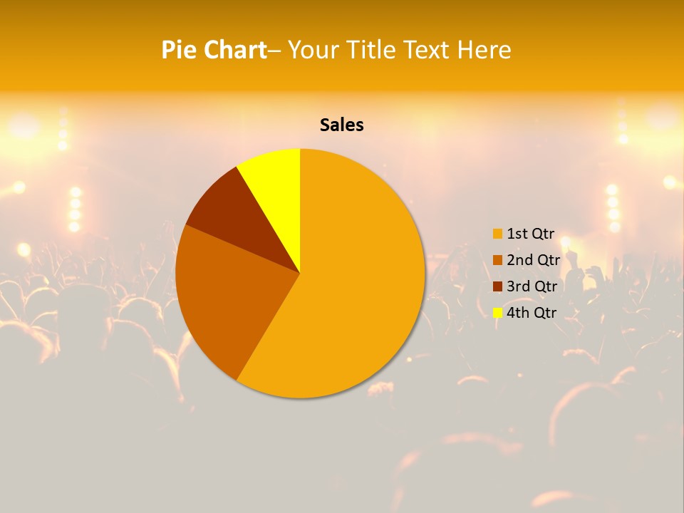 Leuchtend Performance Nacht PowerPoint Template