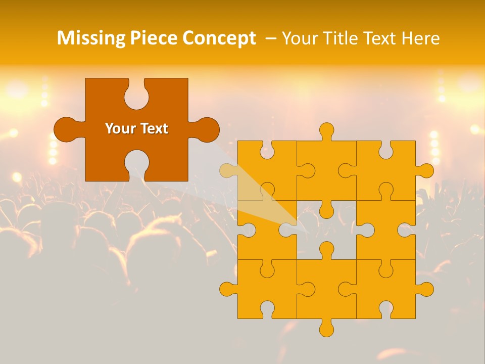 Leuchtend Performance Nacht PowerPoint Template