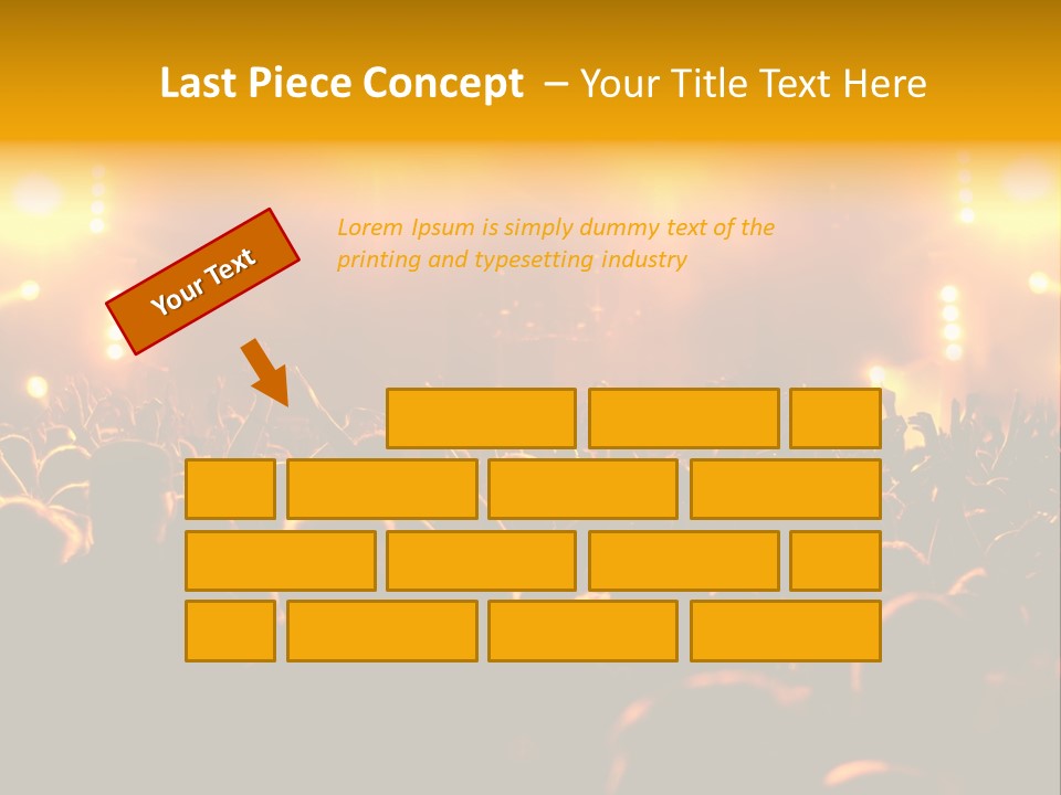 Leuchtend Performance Nacht PowerPoint Template