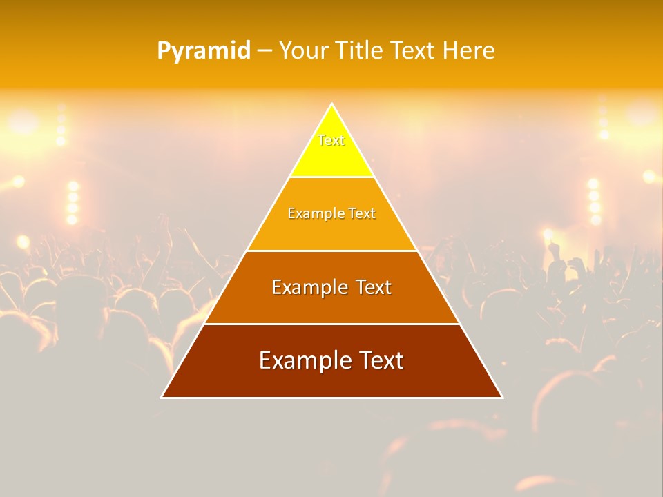 Leuchtend Performance Nacht PowerPoint Template